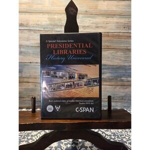 CSPAN Presidential Libraries History Uncovered 12 DVD Collection 24 Hours